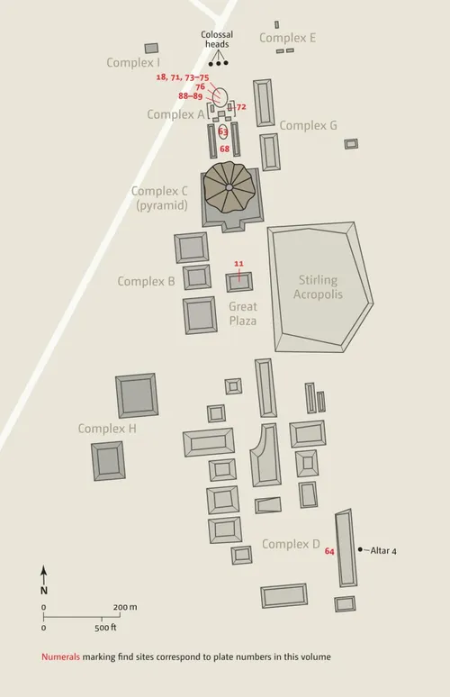 Site plan of La Venta